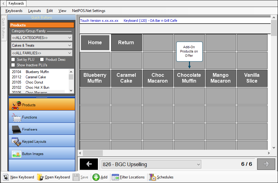 Configure For Upselling