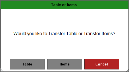 Transfer A Table